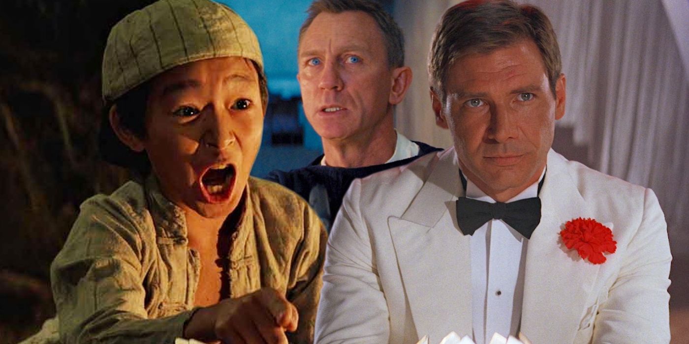 Indiana Jones and Short Round, Daniel Craig in No Time To Die